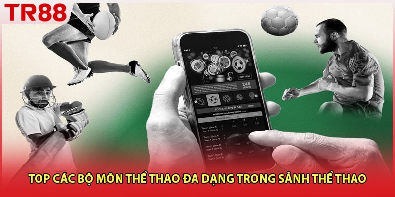 Top các bộ môn thể thao đa dạng trong sảnh thể thao